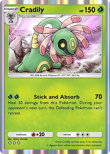 Cradily card
