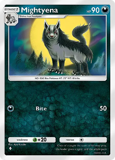 Mightyena card