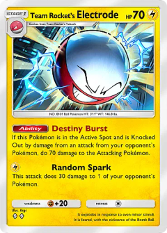 Team Rocket’s Electrode