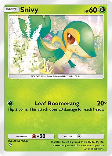 Snivy card