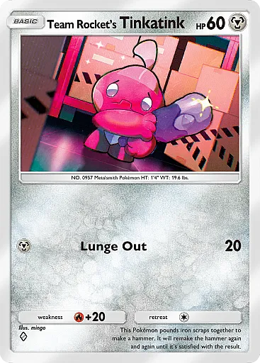 Team Rocket’s Tinkatink card