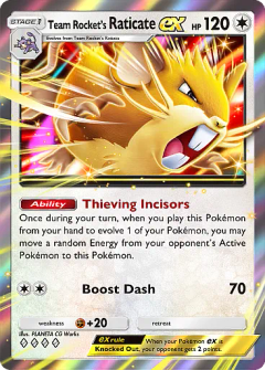 Team Rocket’s Raticate ex