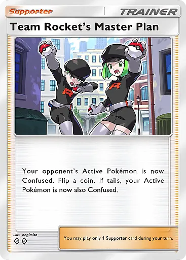 Team Rocket’s Master Plan card