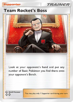 Team Rocket’s Boss