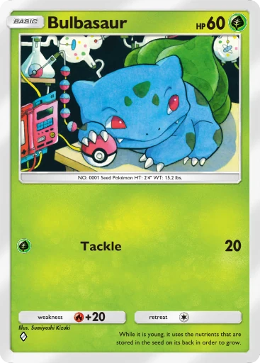 Bulbasaur card
