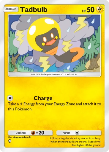 Tadbulb card