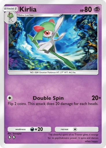 Kirlia card
