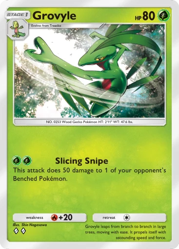 Grovyle card