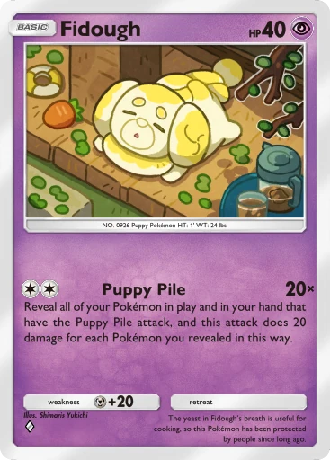 Fidough card
