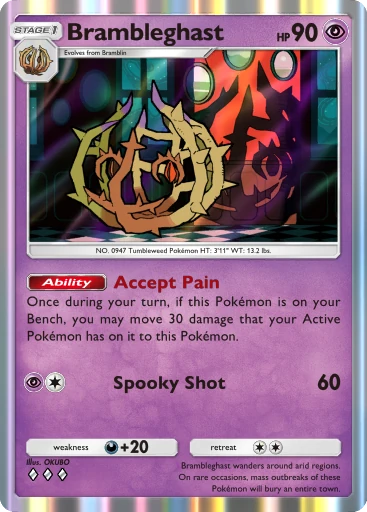 Brambleghast card