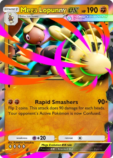 Mega Lopunny ex card
