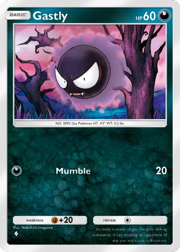Gastly card