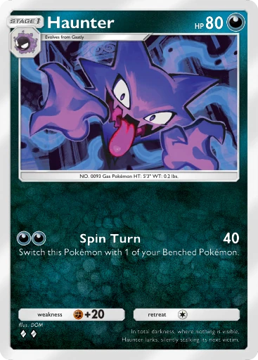 Haunter card