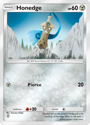 Honedge card