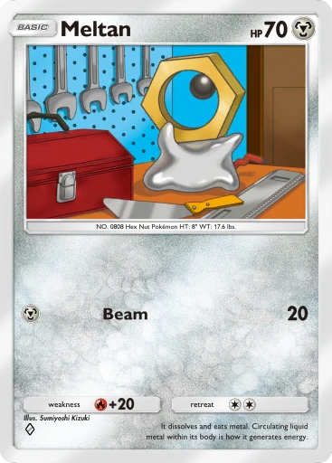 Meltan card