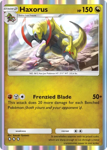 Haxorus card