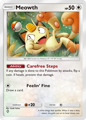 Meowth card