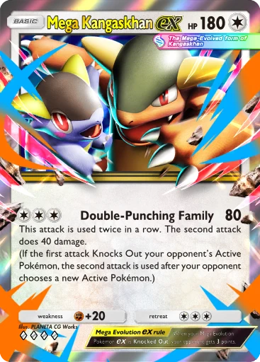 Mega Kangaskhan ex card