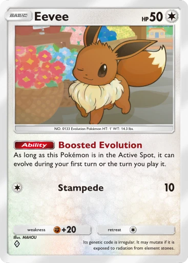 Eevee card