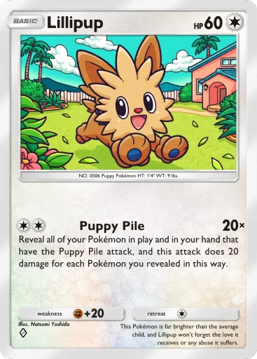 Lillipup card