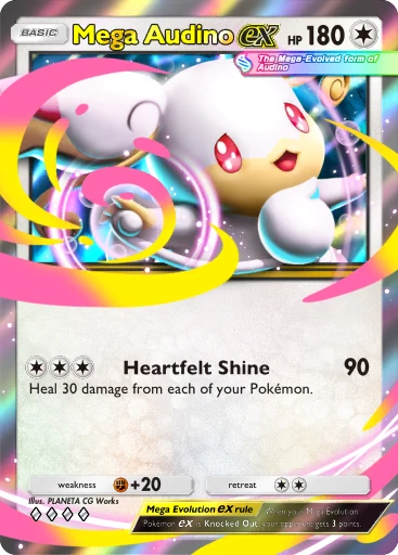 Mega Audino ex card
