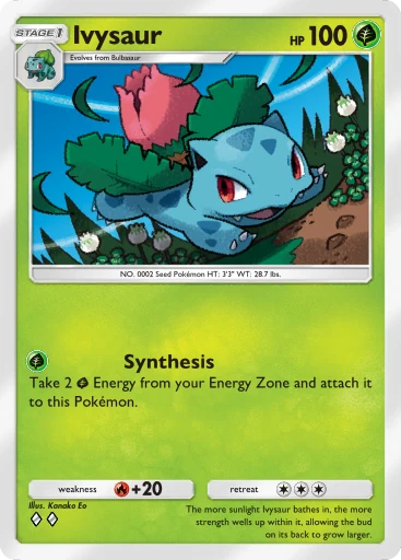 Ivysaur card