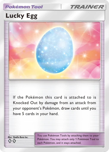 Lucky Egg card