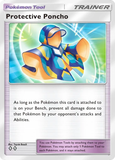 Protective Poncho card
