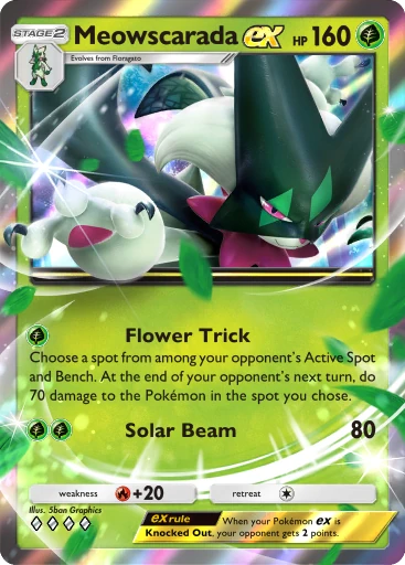 Meowscarada ex card