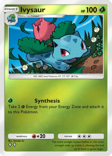 Ivysaur card