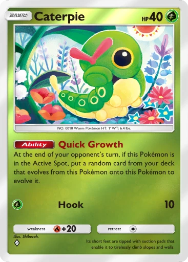 Caterpie card