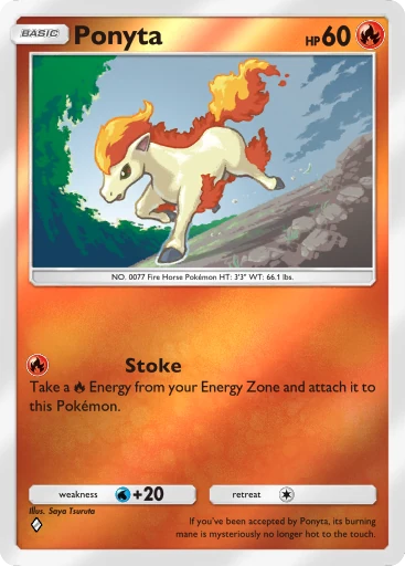 Ponyta card