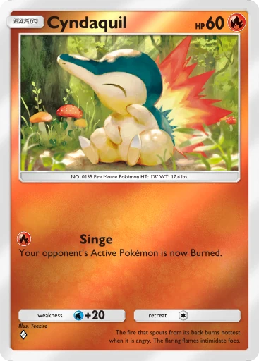 Cyndaquil card