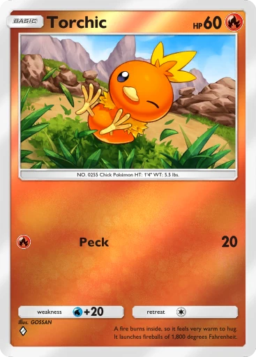Torchic card