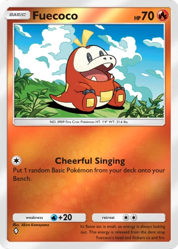 Fuecoco card