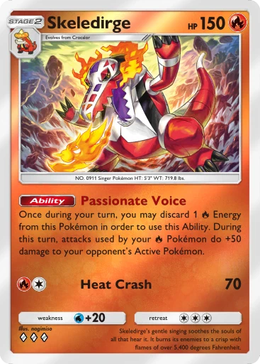 Skeledirge card