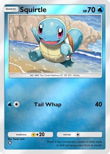 Squirtle card