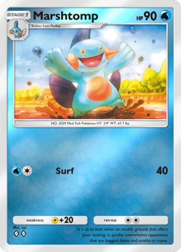 Marshtomp card