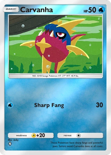 Carvanha card