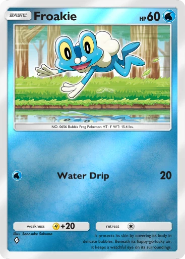 Froakie card