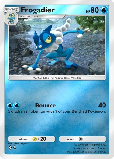 Frogadier card