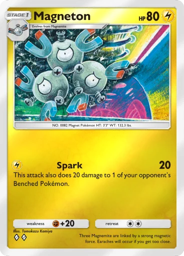 Magneton card