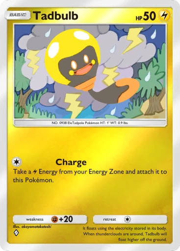 Tadbulb card
