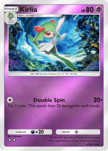 Kirlia card