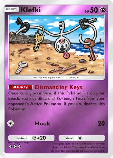 Klefki card