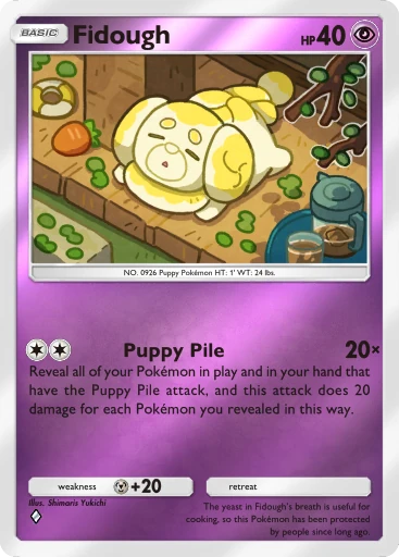 Fidough card