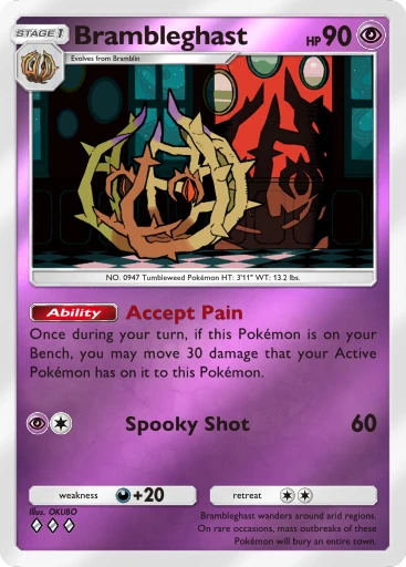 Brambleghast card
