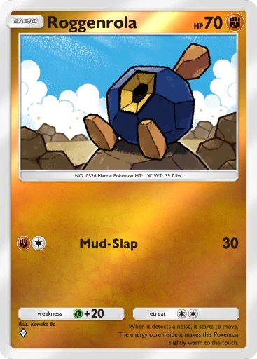 Roggenrola card