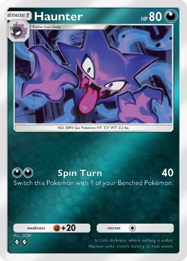Haunter card