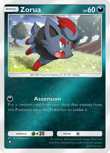 Zorua card